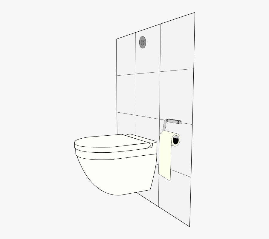 Toilet,angle,area - Bathroom, Transparent Clipart