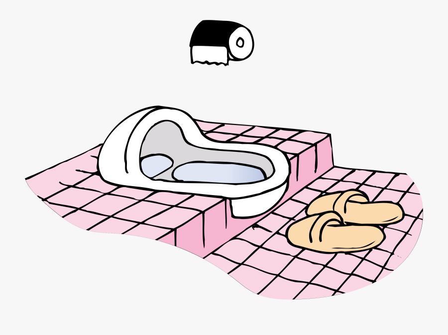 Asian Squat Toilet - Squat Toilet Clipart, Transparent Clipart