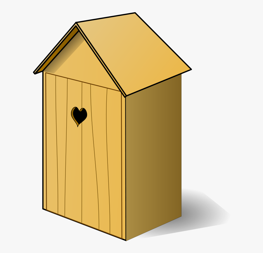 Transparent Toilet Clipart Png - Outhouse Clipart, Transparent Clipart