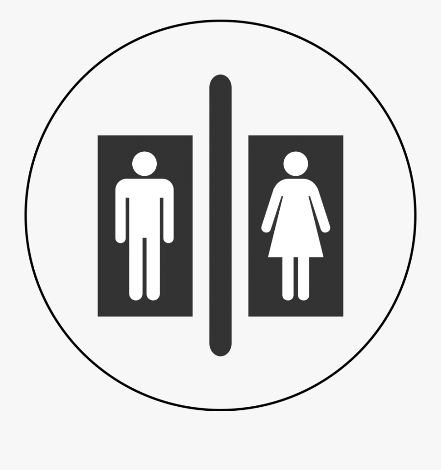 Bathroom Pictogram Vector Clipart - Sport Club Internacional, Transparent Clipart