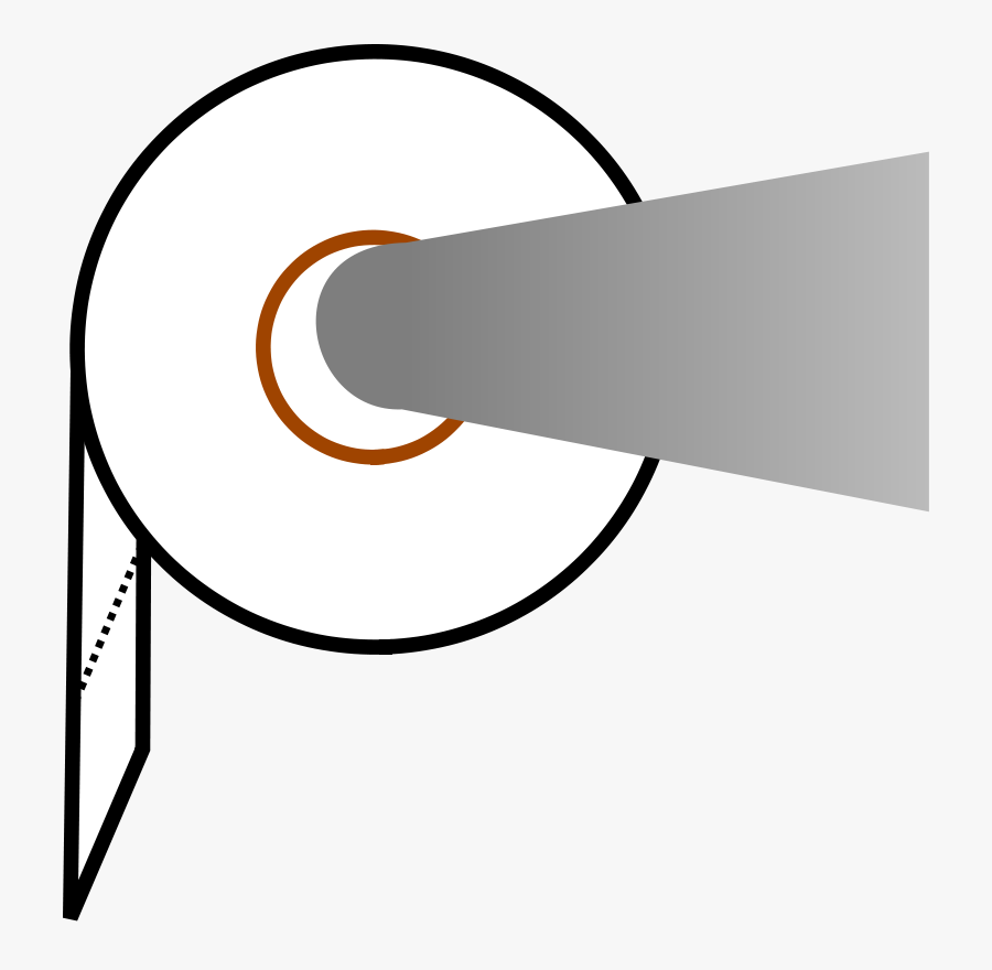 Toilet Paper Animated, Transparent Clipart