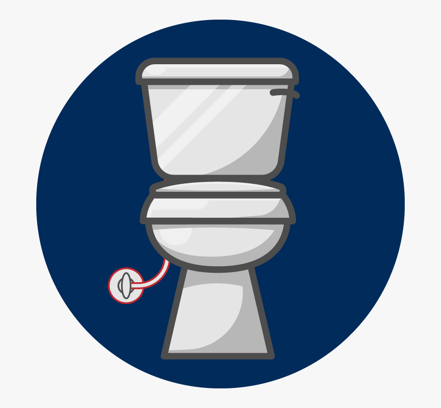 Plumbing Leak Repair Houston - Toilet Shut Off Valve Png, Transparent Clipart