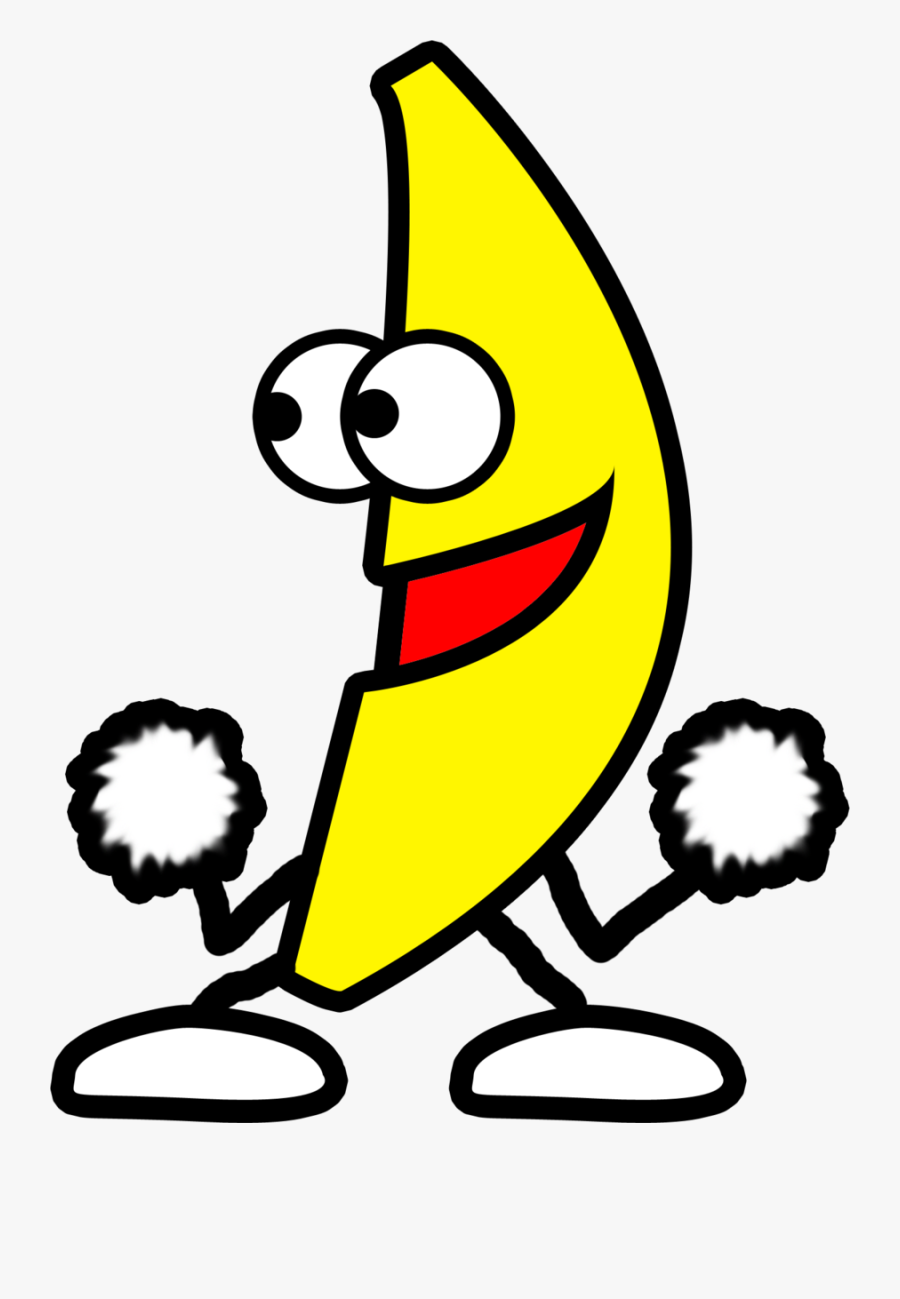 Banana Animation Dance Clip Art - Peanut Butter Jelly Time Png, Transparent Clipart