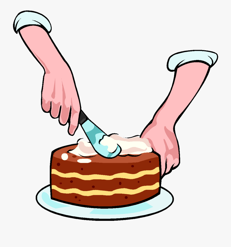 Cake Decorating Clipart - Cake Making Clip Art, Transparent Clipart