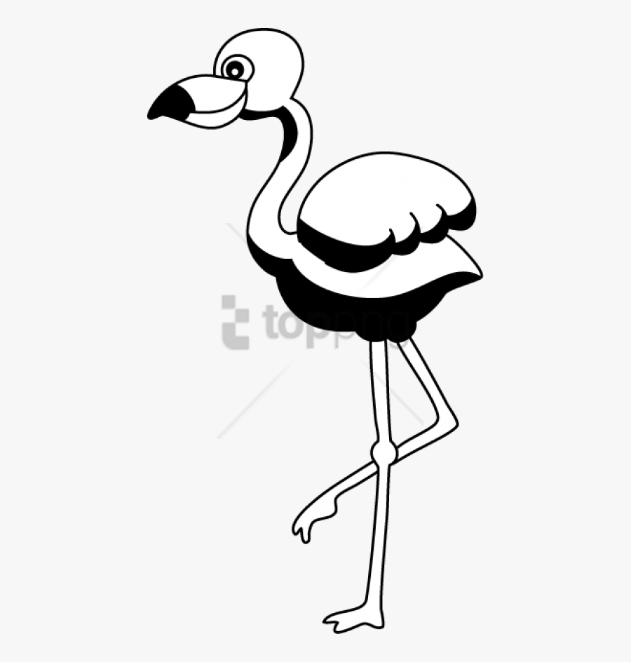 Flamingo Clipart Panda - Clip Art, Transparent Clipart