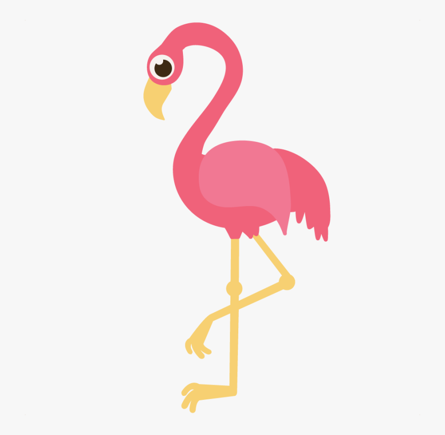 Flamingo Clip Art - Two Flamingo Clip Art, Transparent Clipart