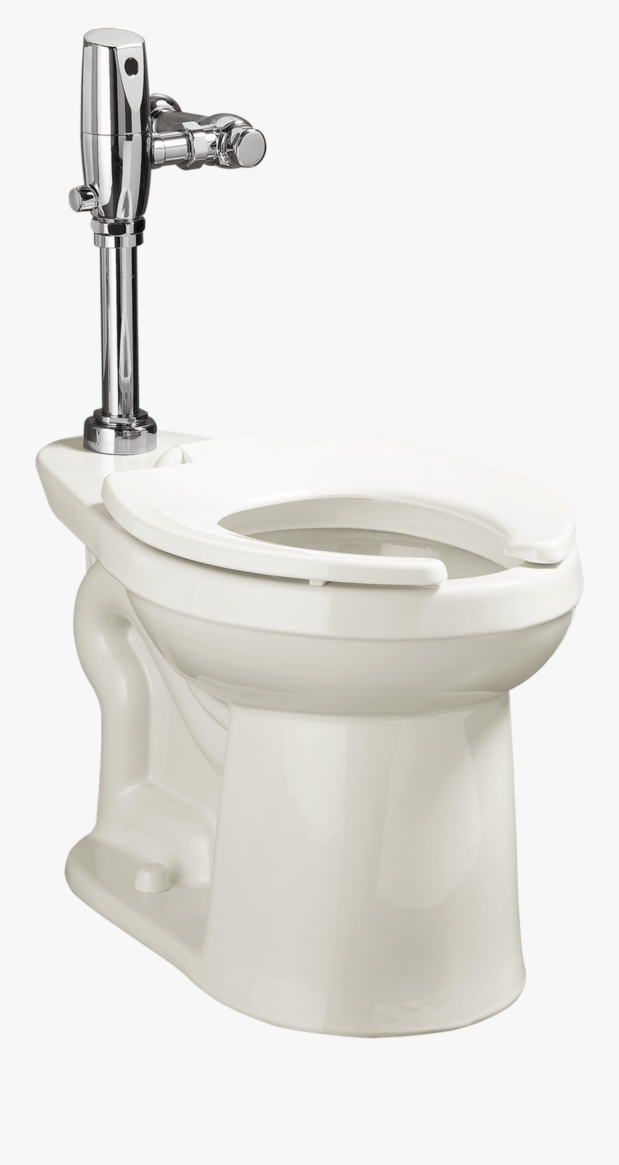 Toilet Png Clipart - Flushometer Toilet, Transparent Clipart