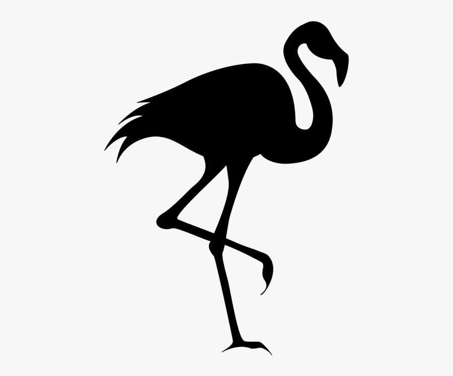 Transparent Flamingo Clipart Png - Transparent Background Flamingo Silhouette Png, Transparent Clipart