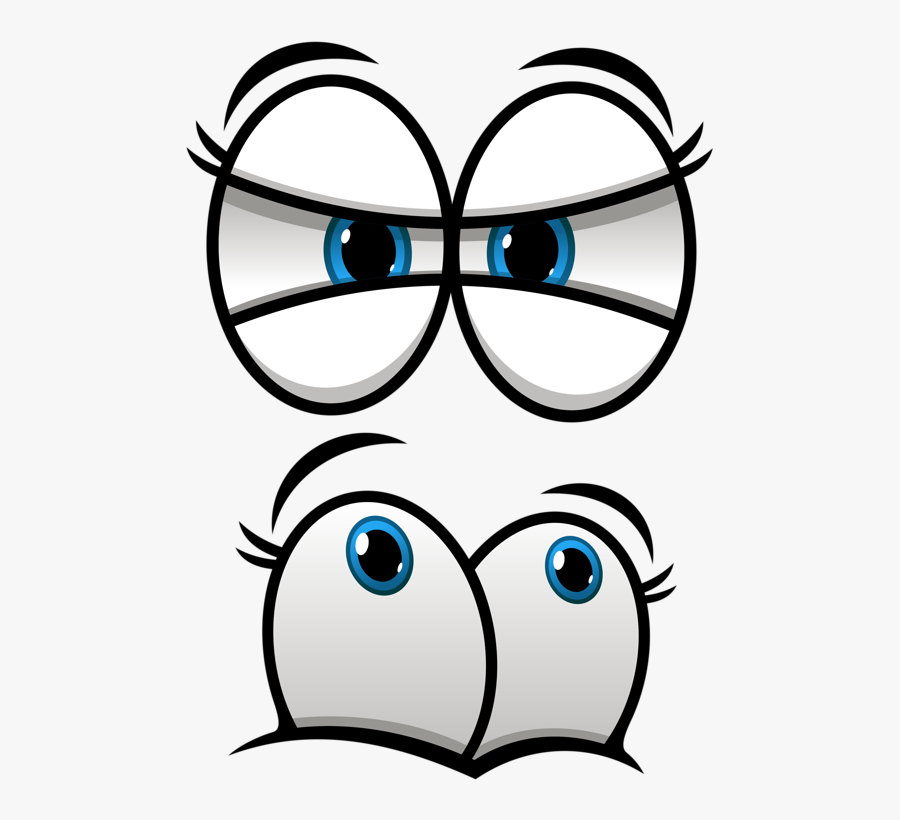 Eyes Cartoon Clipart , Png Download - Ojos De Las Emociones, Transparent Clipart