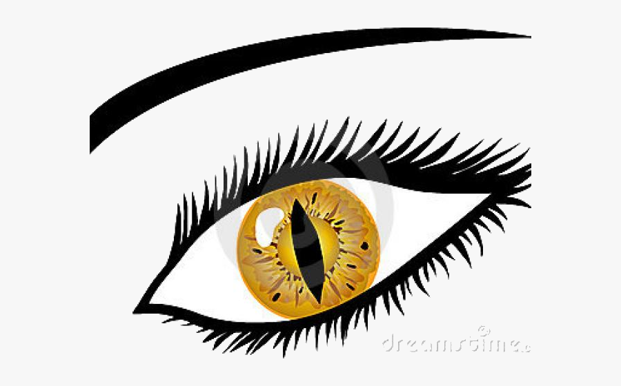 Eyes Red Clipart Snake Eye X Transparent Png - Brown Eye Clip Art, Transparent Clipart