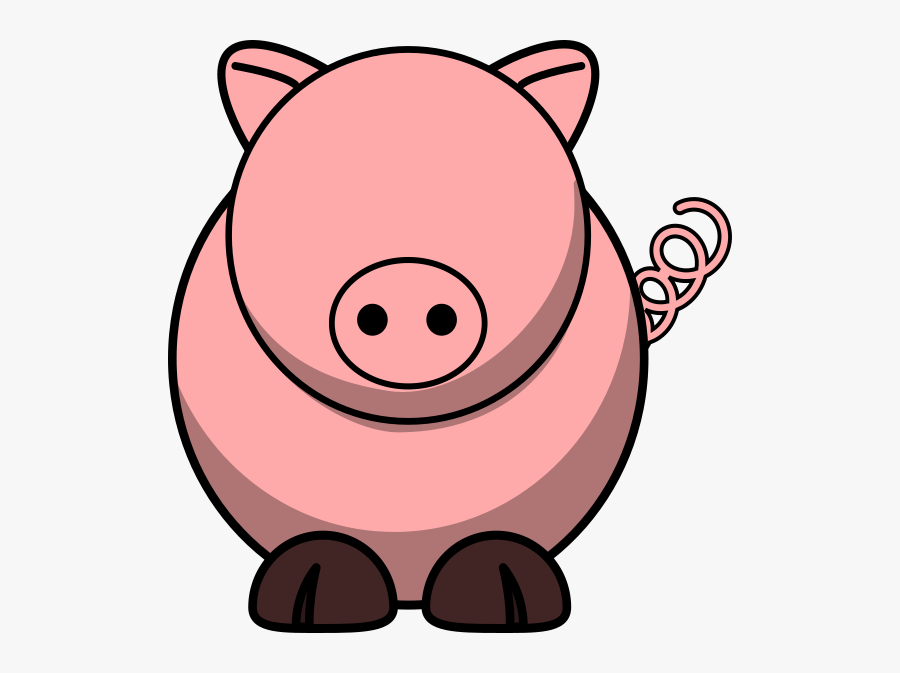 Transparent Eye Clip Art - Pig With No Eyes, Transparent Clipart