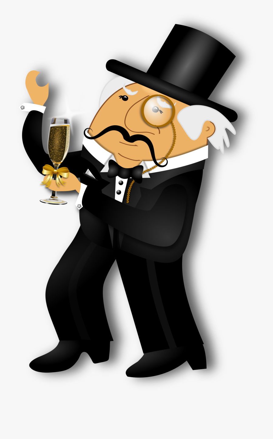 Rich Old Man Transparent, Transparent Clipart