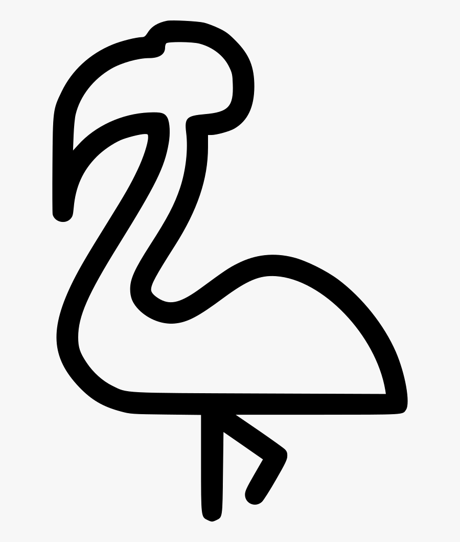 Flamingo Line Png Clipart , Png Download, Transparent Clipart