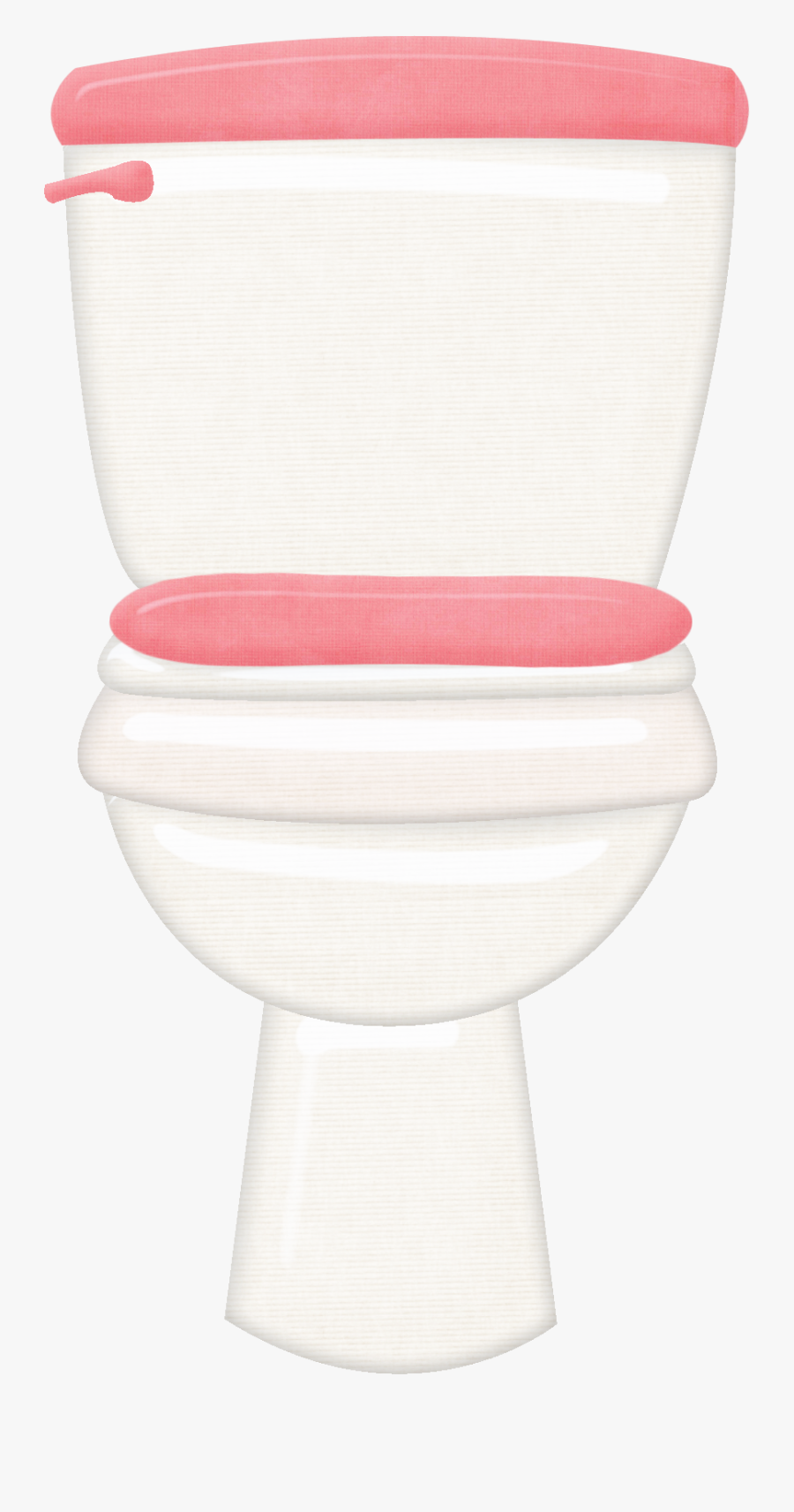 Pink Toilet Clip Art, Transparent Clipart