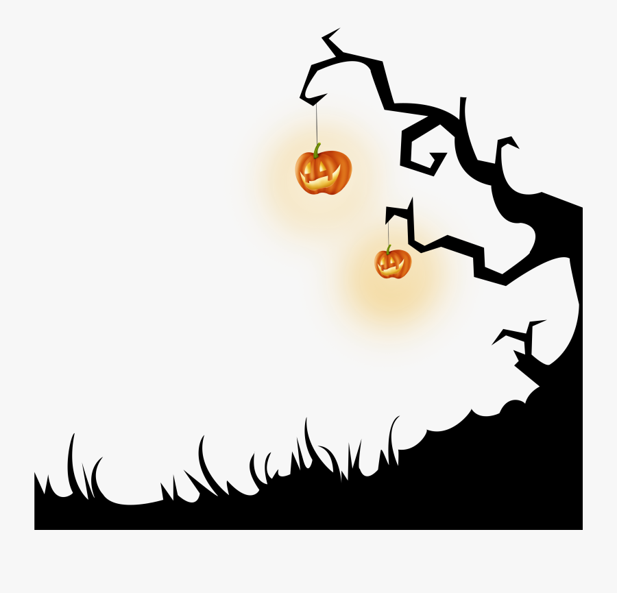 Clip Art October Clip Dead Tree - Jack O Lantern Tree, Transparent Clipart