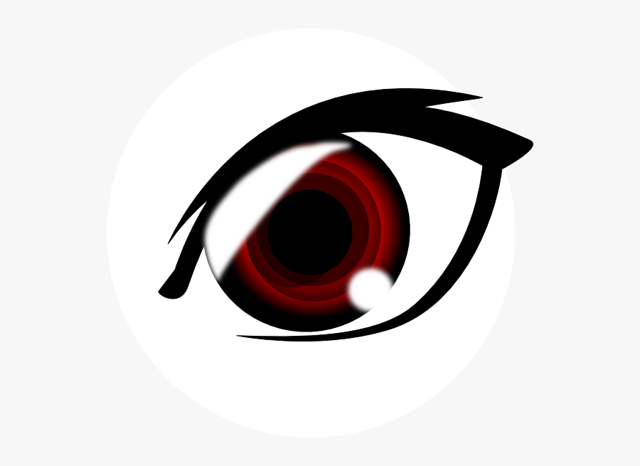 Vampire - Clipart - Anime Eyes Vector Png, Transparent Clipart