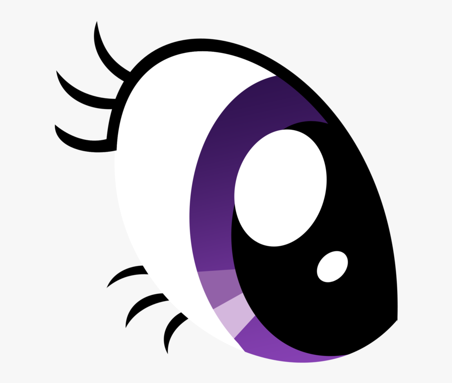 Eye Templates For Crafts - My Little Pony Twilight Eye, Transparent Clipart