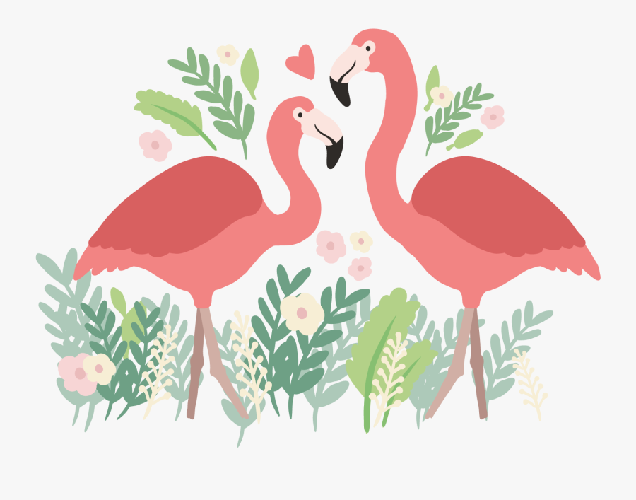 Transparent Flamingo Vector Png - Transparent Background Flamingo Clipart Png, Transparent Clipart