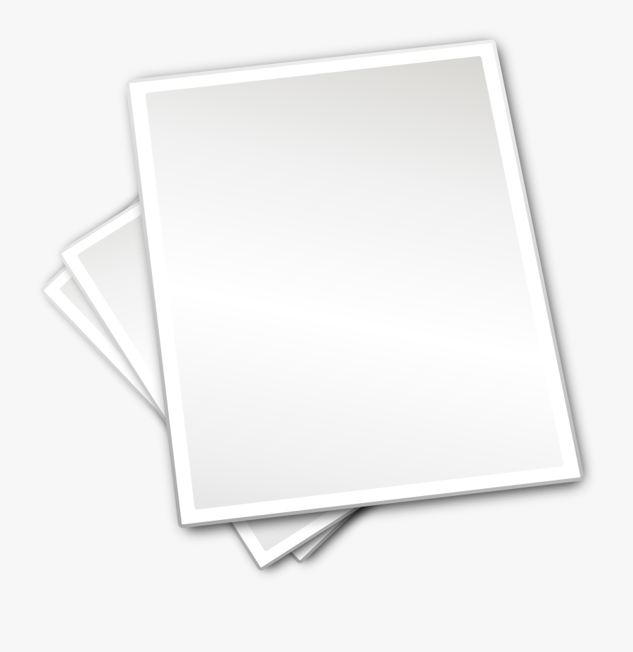 Clipart - Sheets Of Paper, Transparent Clipart