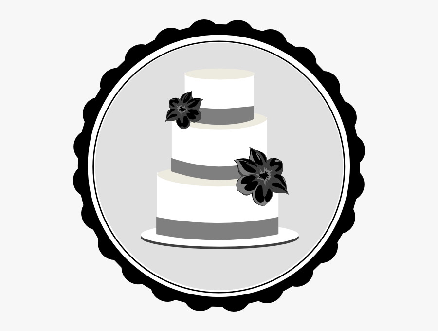 Wedding Cake At Vector Online - Hotel Check In Png, Transparent Clipart