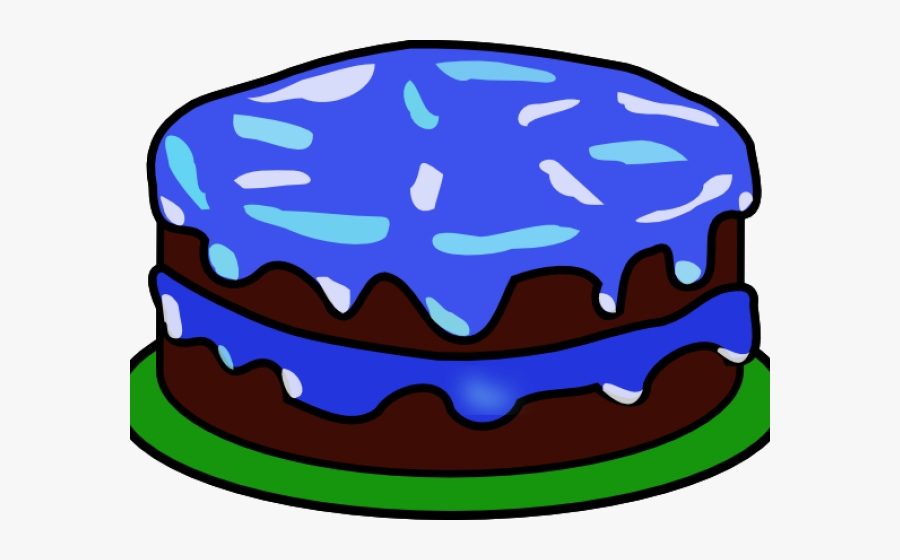 Birthday Cake Clip Art - Cake With Out Candles, Transparent Clipart