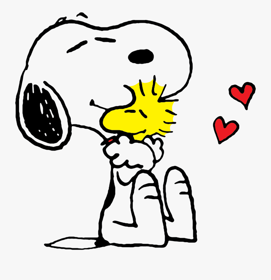 Snoopy - Love Snoopy, Transparent Clipart