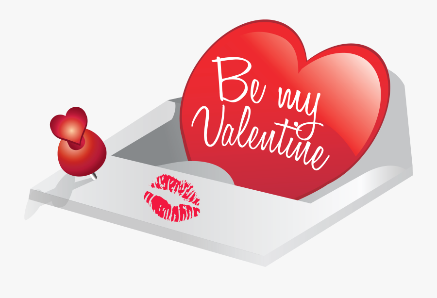Be My Valentine Png Clipart Picture - Clip Art Be My Valentine, Transparent Clipart