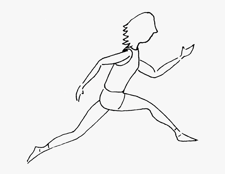 Line Runner - Clipart Sport & Leisure, Transparent Clipart