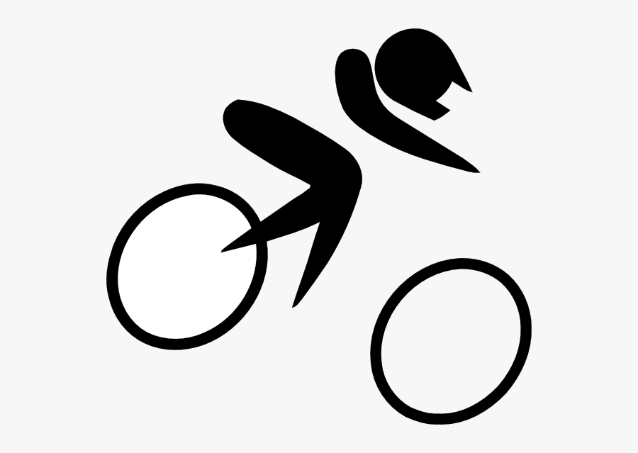 Olympic Cycling Bmx Symbol, Transparent Clipart