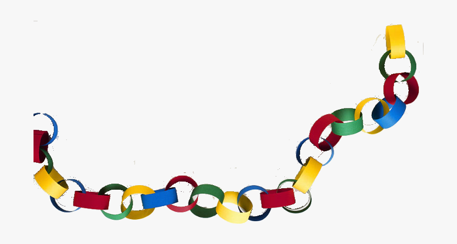 Paper Chain Clipart, Transparent Clipart