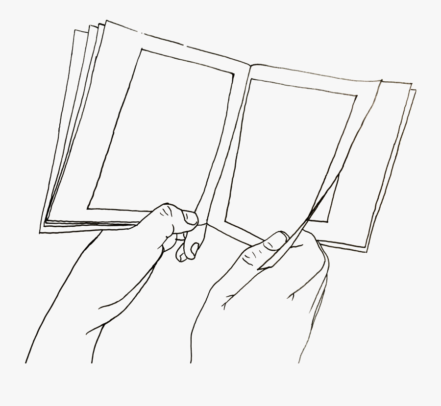 Postcard Drawing Recycled Paper - Line Art, Transparent Clipart