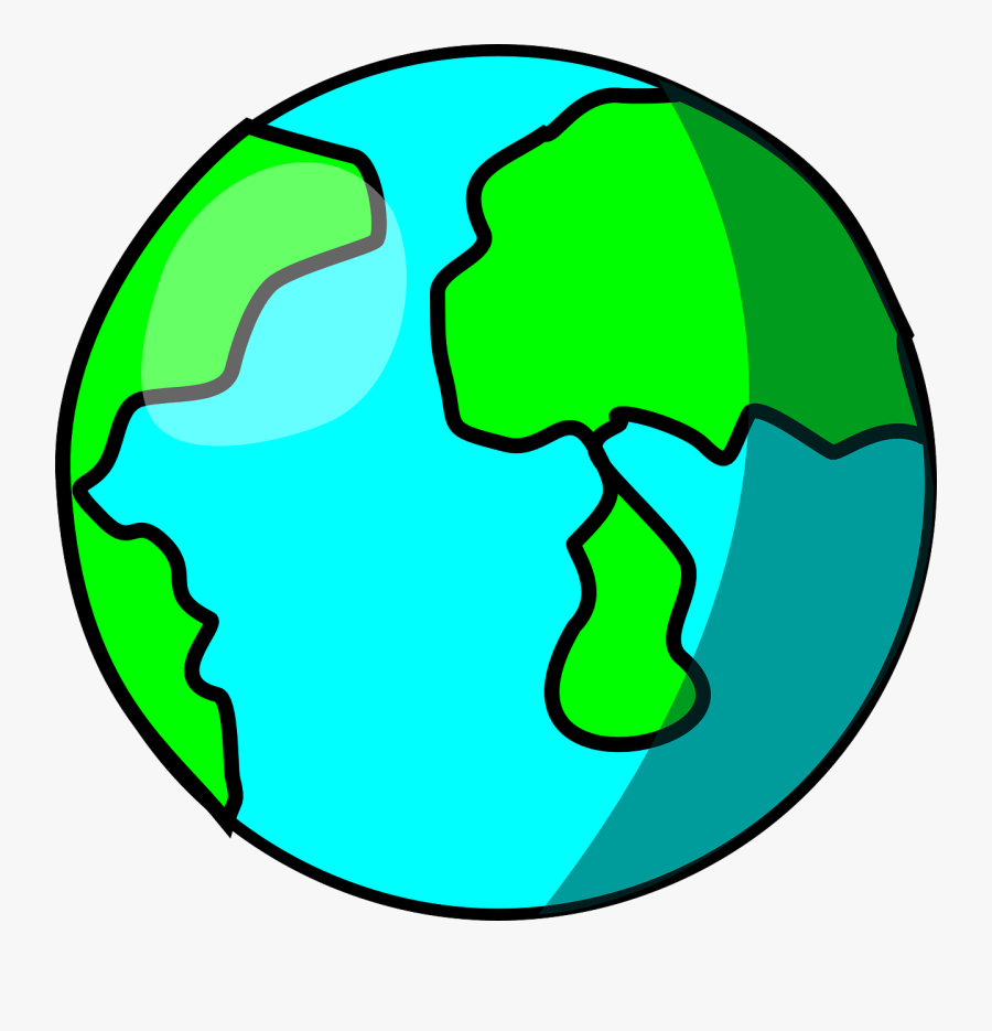 World Top Globe Clip Art Free Clipart Image - Earth Clip Art, Transparent Clipart