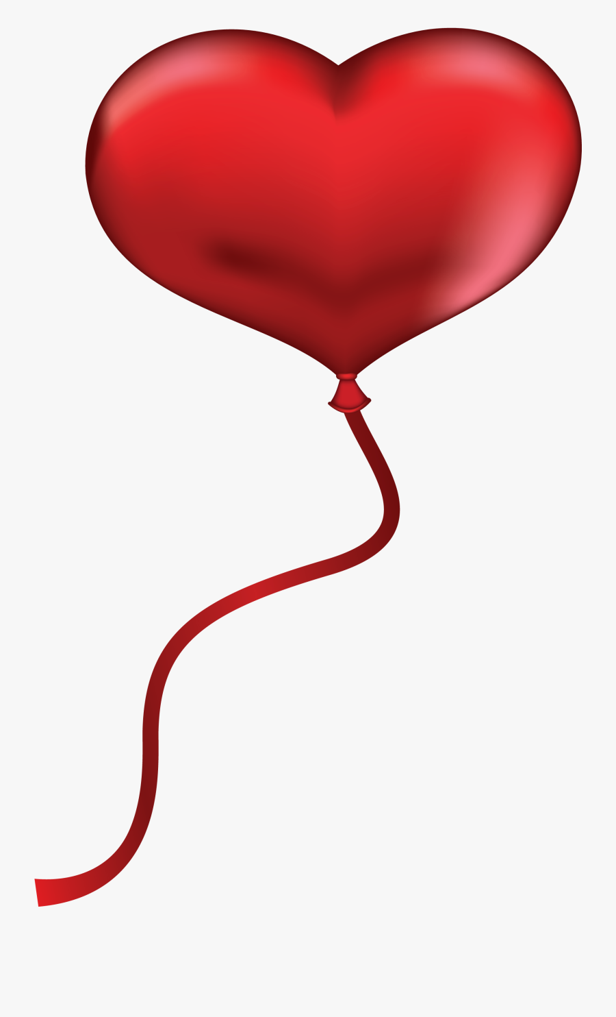 Clip Art Heart Balloon, Transparent Clipart