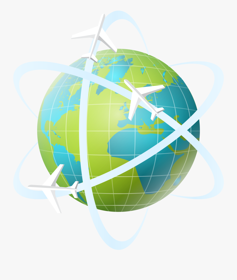 World Travel Transparent Png Clip Art Image - Transparent Background Travel Clipart Png, Transparent Clipart