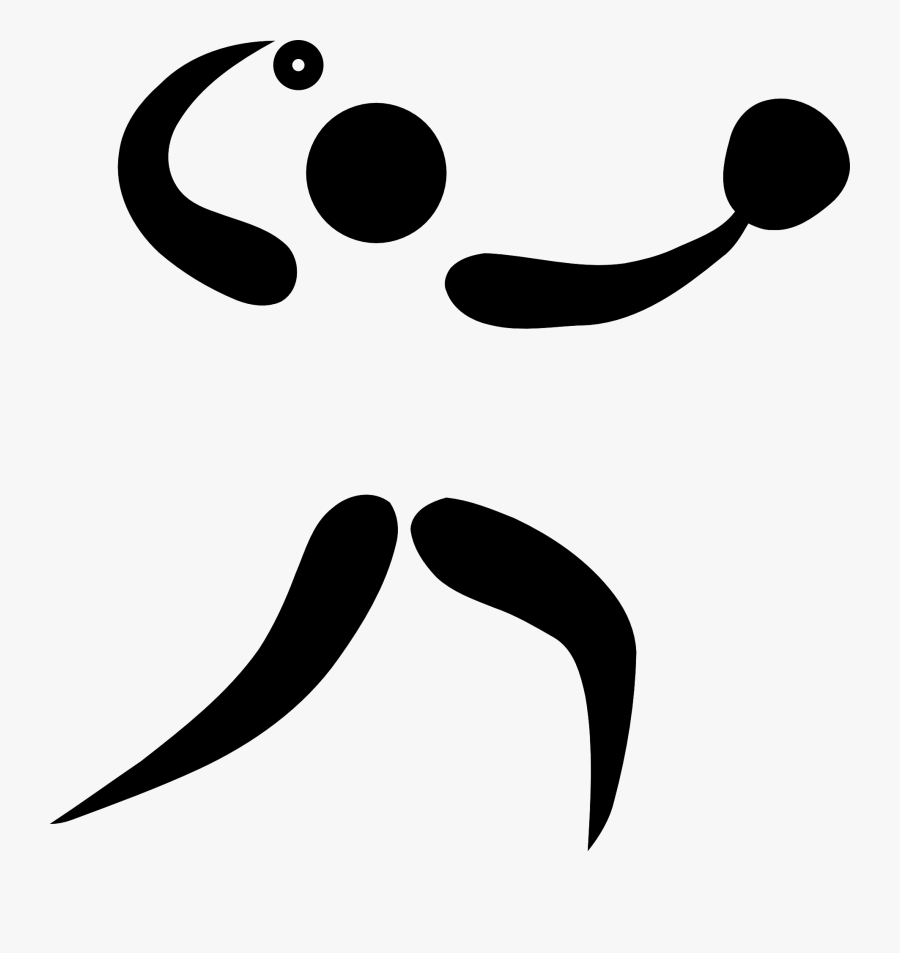 Olympic Sports Softball Pictogram Clip Art Free Vector - Softball Clipart, Transparent Clipart
