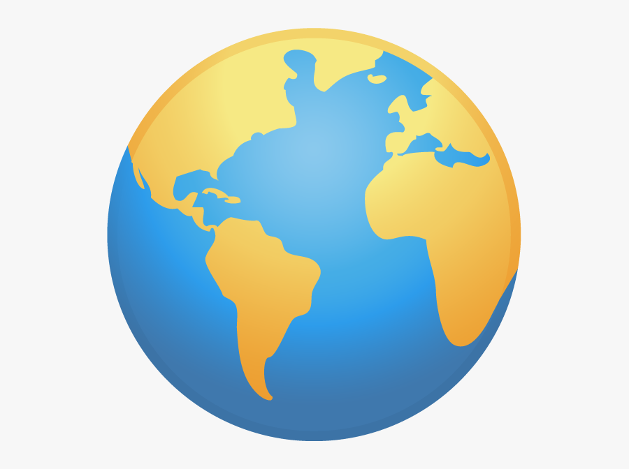 World Map Globe Clipart - World Map, Transparent Clipart