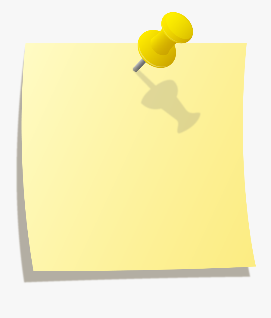 Png Stick A Note, Transparent Clipart