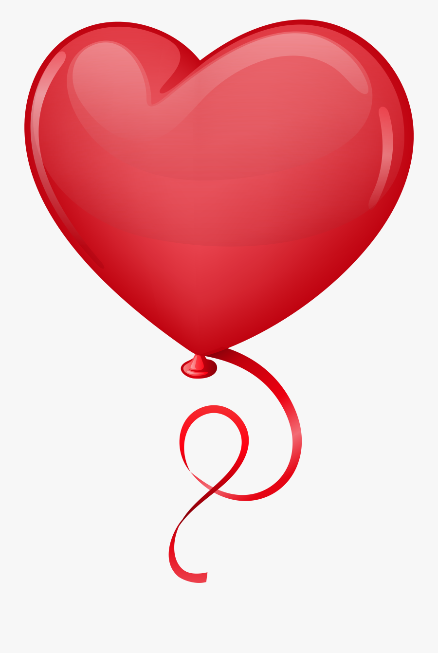 Pin By Kim Heiser On Valentines Clip - Clip Art Heart Balloons, Transparent Clipart