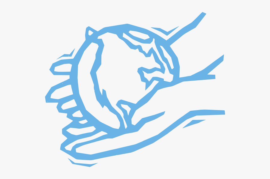 Helping Hands World Svg Clip Arts - Helping Hands Clip Art, Transparent Clipart