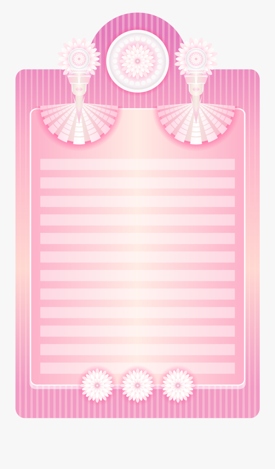 Pink,picture Frame,rectangle - Notebook Drawing Pink, Transparent Clipart