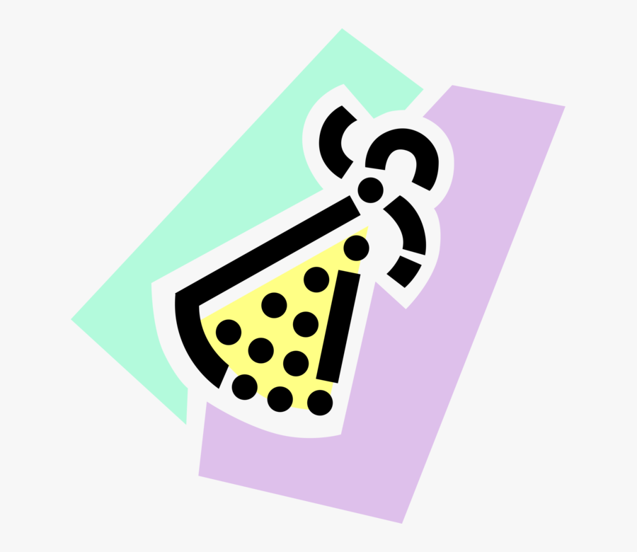 Vector Illustration Of Birthday Party Or New Years, Transparent Clipart