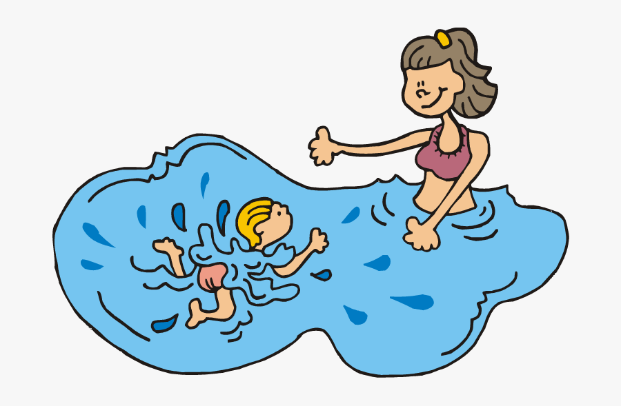 Thumb Image - Swimming Teacher Clip Art, Transparent Clipart
