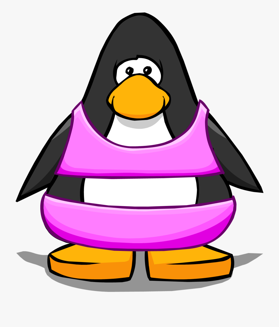 Flippers Clipart Purple Penguin - Club Penguin Character, Transparent Clipart