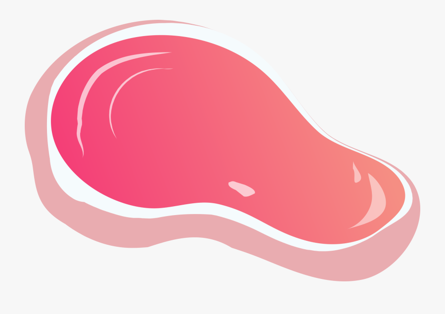 Steak Free To Use Clip Art - Slice Of Ham Clipart, Transparent Clipart