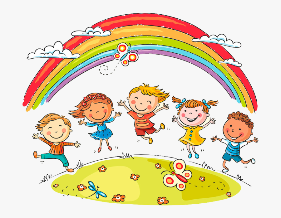 Kindergarten Clipart Fun - Children Cartoon, Transparent Clipart