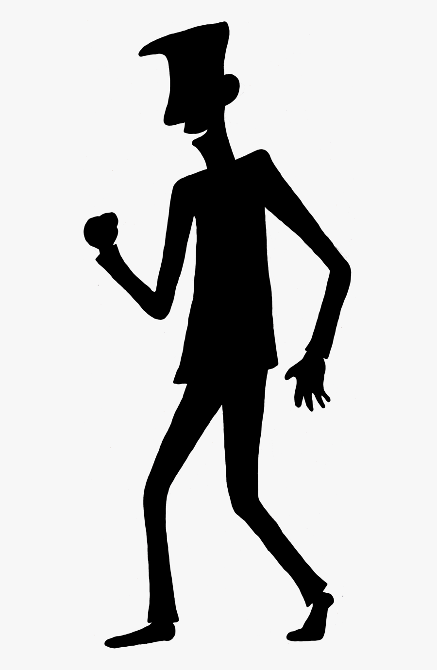A Perfect World - Shadow Man Transparent Background, Transparent Clipart