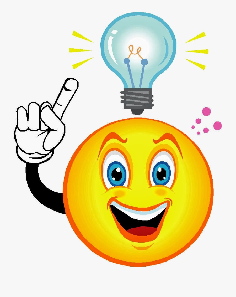 Thinking Lamp Clipart Pencil And In Color Transparent - Thinking Emoji