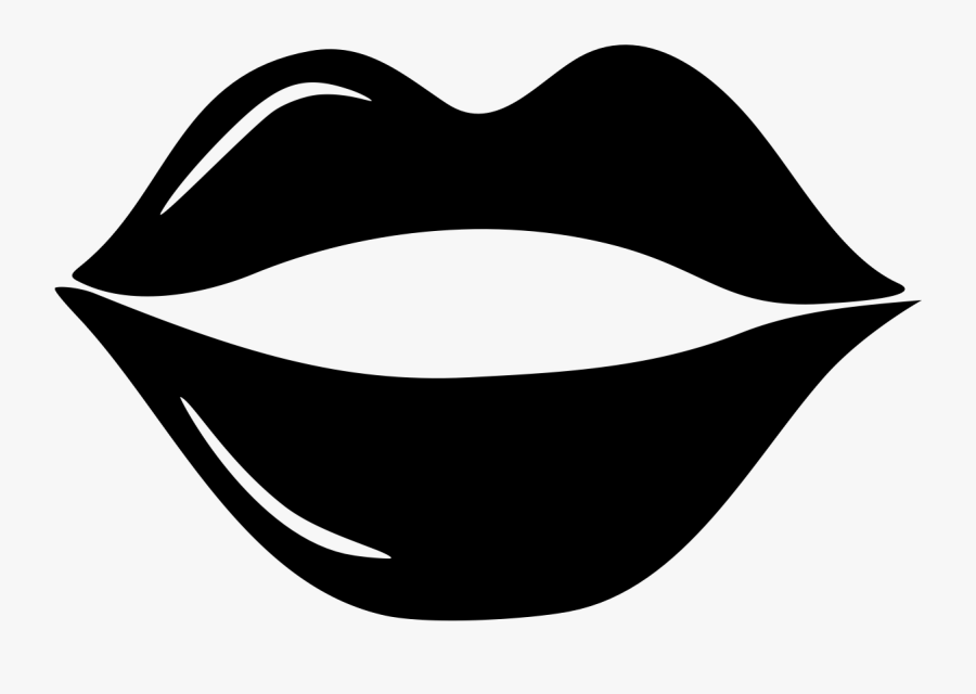 2018 New Years Eve Photo Booth Free Printables - Black Lips Photo Booth, Transparent Clipart