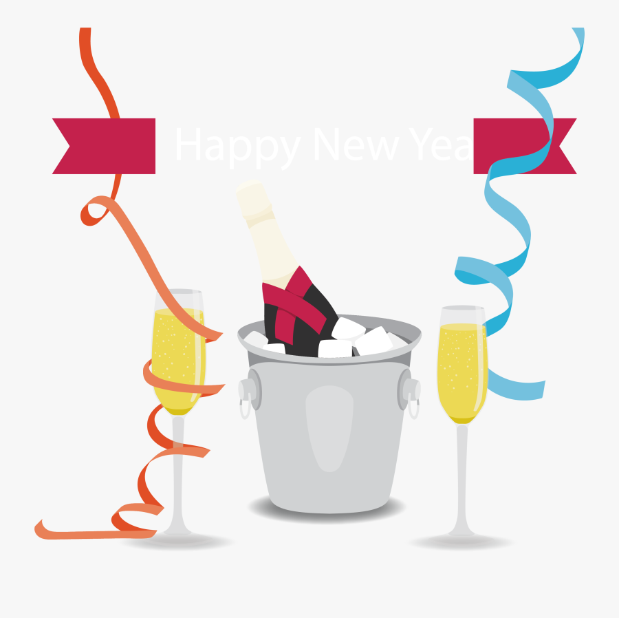 Toast Clipart New Year"s Eve, Transparent Clipart