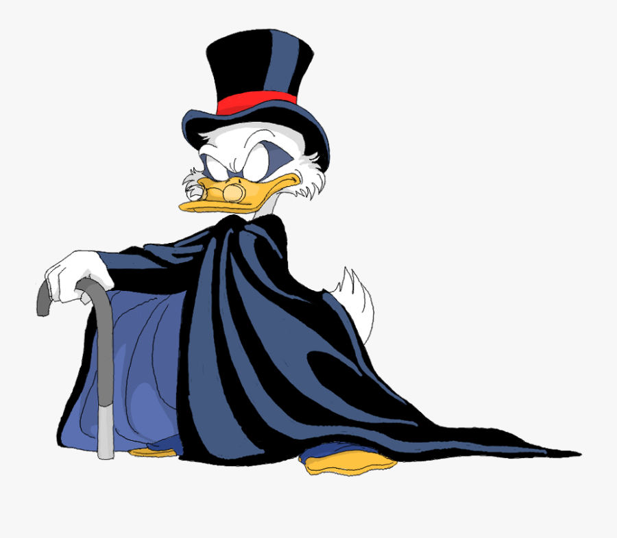 Swim In Money Clipart - Ducktales Scrooge Mcduck Facts, Transparent Clipart